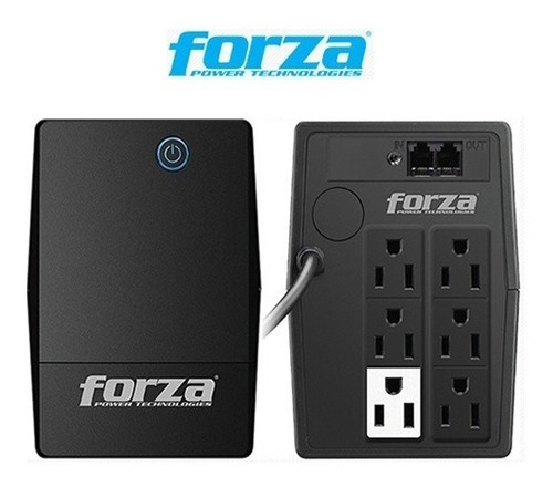 Forza Nt-1011 1000va 120v 500vatios 6 Conector(es) Salida