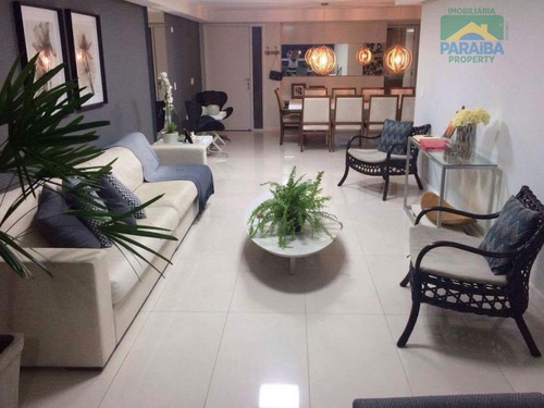 Imagem 2 de 15 de Apartamento Mobiliado À Venda - Tambaú - João Pessoa - Pb - Ap1160