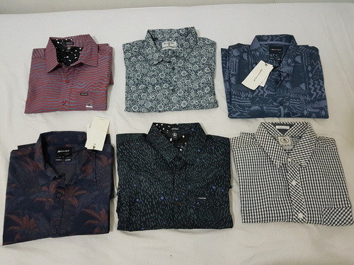 Camisas Quiksilver Volcom Billabong Dc Ripcurl  Hollister