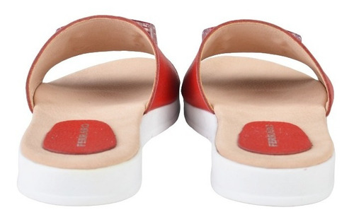 Imagen 6 de 6 de Zuecos Sandalias De Cuero De Mujer Mica - Ferraro