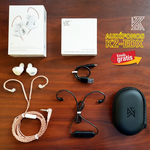 Audífonos Inalámbricos Bluetooth Kz Edx Manos Libres