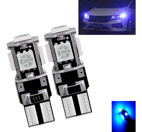 Led Pingo T10 Pingao W5w Cores Carro Moto Teto Placa Cambus