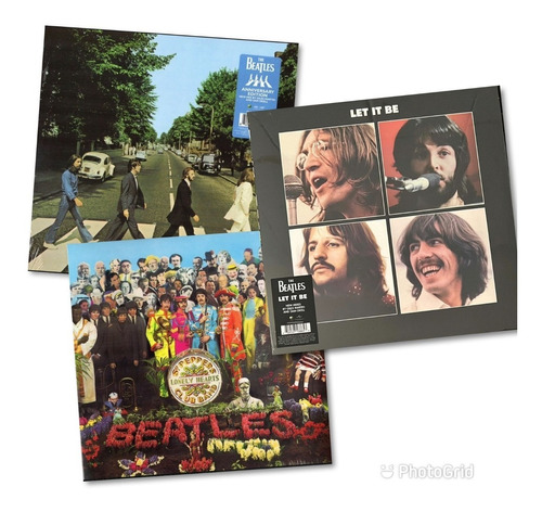 Vinilo The Beatles Pack Promocional Nuevos Y Sellados