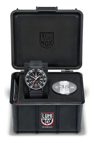 Reloj De Pulsera Luminox Caballero Negro Xs.3001.h.set