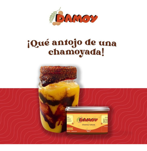 Chamoy natural Damoy endulzado con azúcar morena sin gluten en plástico 250 g