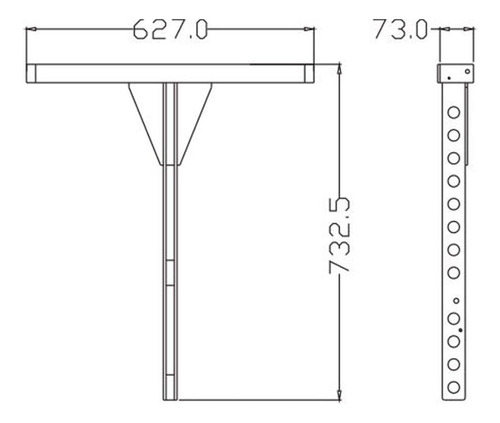 Bumper Para Line Array Fdb Dla410-rf