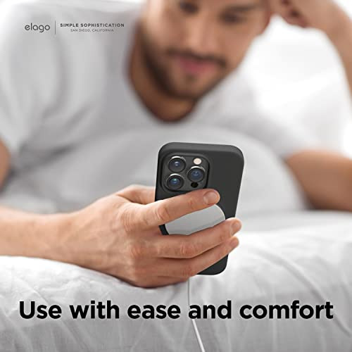 Funda Magnetica Para iPhone 14 Plus Magsafe Negro Silicon-02
