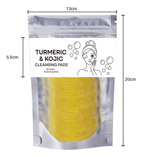 Las Almohadillas Limpiadoras De Ácido Kójico Y Cúrcuma Z Son