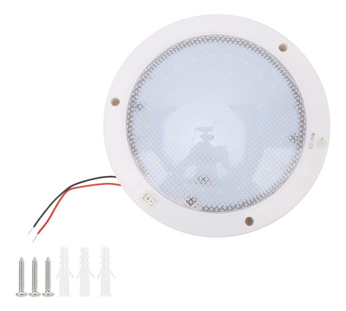 Sistema De Energía Solar Con Panel Led Redondo Para Techo De