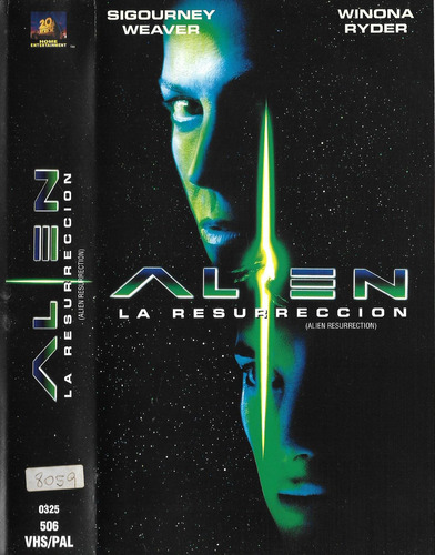 Alien La Resurrección Vhs Original Terror Sigourney Weaver