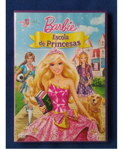 Barbie Escola De Princesas Dvd Original Lacrado