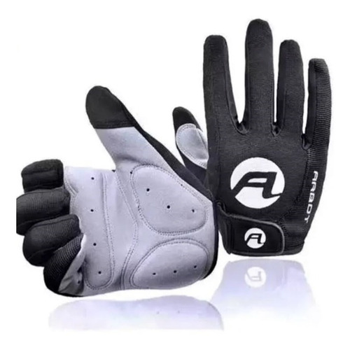 Guantes Bicicleta/ciclismo Largo Plomo T = L Tactil Telefono