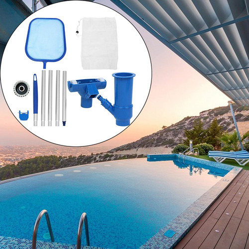 Cabezal De Aspiradora De Piscina Con Herramienta De Limpieza