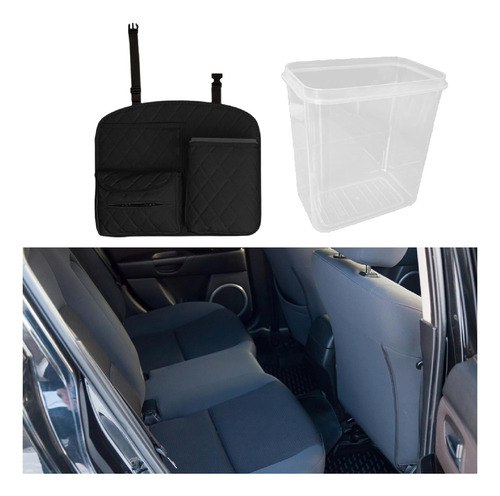 Organizador Del Respaldo Del Asiento Del Coche, Negro