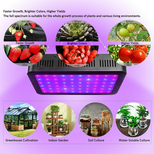 Imagen 5 de 8 de Lampara De Invernadero Led 600w Bajo Pedido
