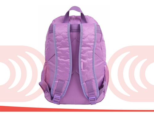 Imagem 2 de 4 de Mochila De Costas Grande Capricho Love Lilas