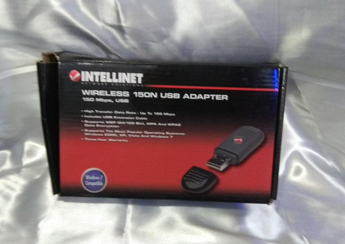 Tarjeta De Red Usb 150n Wireless Adapter Intellinet