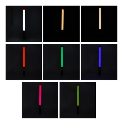 Tubo Portátil Led Rgb Con Varilla De Vídeo Portátil De 3000