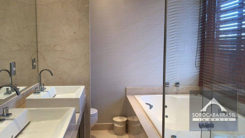 Imagem 15 de 30 de Sobrado Com 4 Dormitórios, 370 M² - Venda Por R$ 3.500.000,00 Ou Aluguel Por R$ 9.000,00/mês - Alphaville Nova Esplanada I - Votorantim/sp - So0120