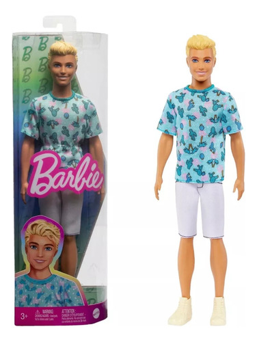 Ken Barbie Muñeco Fashionista Original Mattel