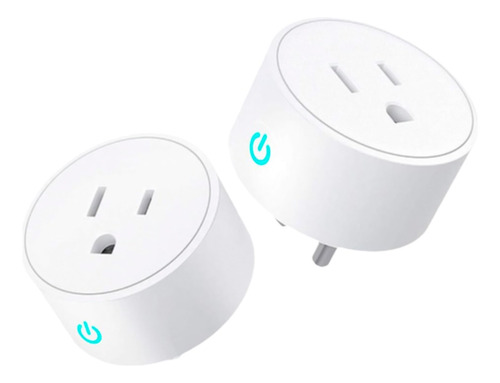 Pack 2 Enchufe Inteligente Wifi Smart Plug Sencillo