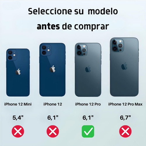 Vidrio Templado Camara Para iPhone 12 12 Pro 12 Pro Max