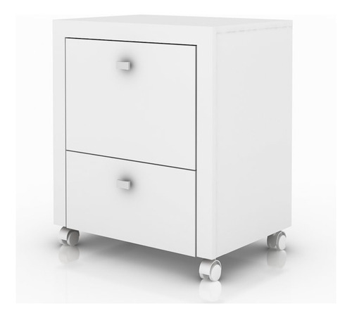 Gaveteiro Para Pasta Suspensa Me4112 Branco Tecno Mobili
