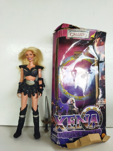 Toy Biz Xena Warrior Princess Callisto Guerrera Muñeca 