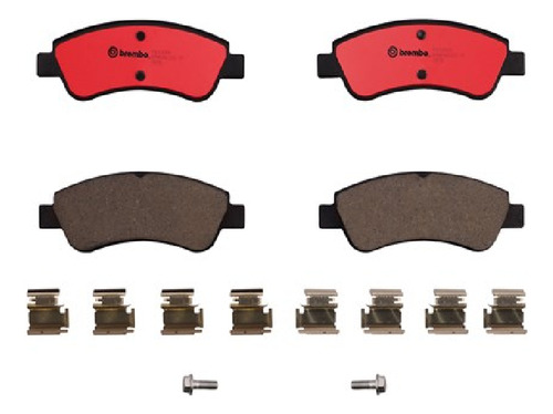 Balatas Delanteras Peugeot 206 X Line 2006-2008 Brembo