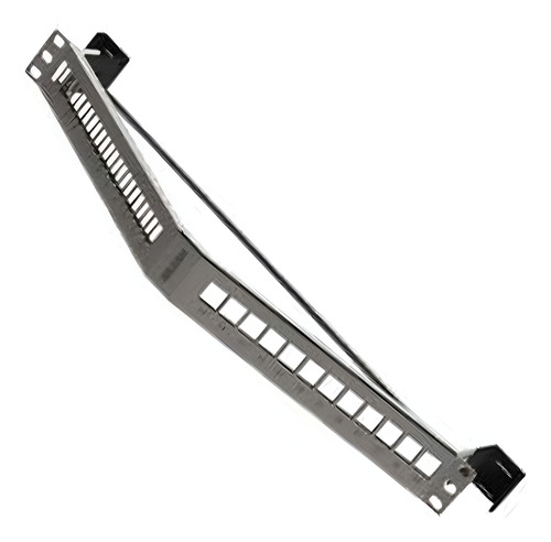 Patch Panel Angulado Cat5e 24 Puertos Rj-45 1 Ur Modular