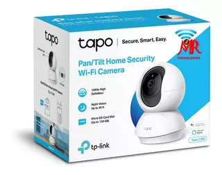 Cámara Wi-fi Rotatoria Para Casa Tapo C200 Full Hd 360º