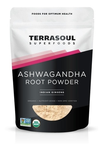 Ashwagandha En Polvo Terrasoul Superfoods 6.0 Oz