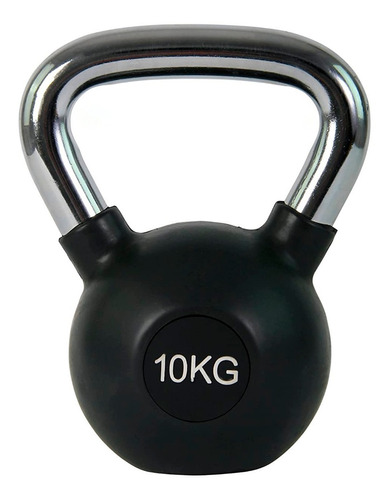 Pesa Rusa 10 Kg Kettlebell Cromada Crossfit Kilos Work Out