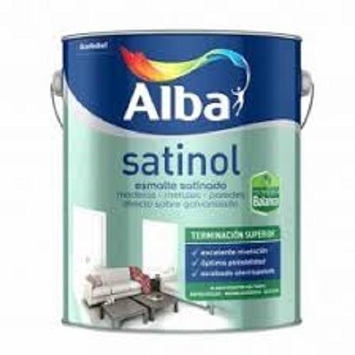 Satinol Esmalte Al Agua Balance Blanco 1 Lt