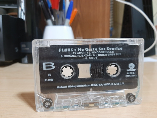 Flans - Me Gusta Ser Sonrisa (cassette Original Sin Portada)