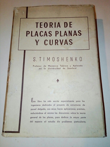 A. Timoshenko, Teoría De Placas Planas Y Curvas 1947