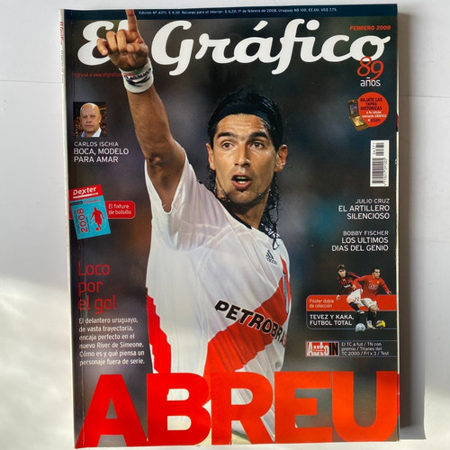El Gráfico N° 4371 Revista Fútbol Argentino, Cb