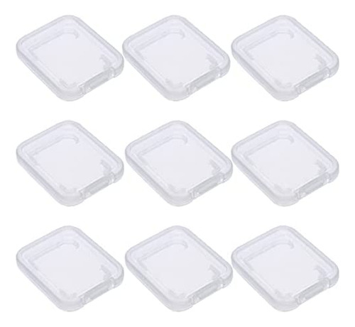 Larath Paquete De 10 Soportes Para Tarjetas Sd Plástico Sd M