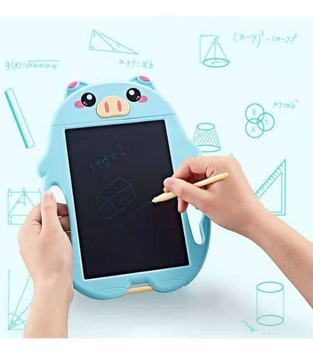 Pizarra Mágica Tableta Lcd Enseñanza Dibujo Niños Rosa/
