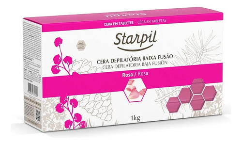 Kit Cera Depilatória - Cera Rosa 1k 10 Roll On Lenço Tnt 100