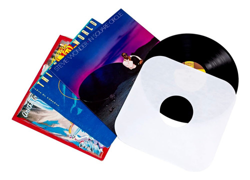 Fundas Para Discos De Vinilo Interior X 20 Importadas 12 