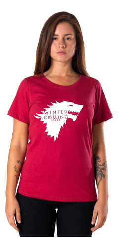 Remeras Mujer Game Of Thrones Stark |de Hoy No Pasa| 1 V