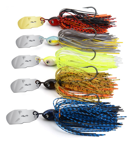 Madbite Señuelo Pesca Fila 5 Pieza 3 Multicolor Accion Punta