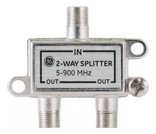 Divisor De Señal Para 2 Vías Cable Coaxial X Unidad Splitter