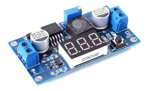 10 X Regulador Tensão  Lm2596 Dc-dc Display Step Down