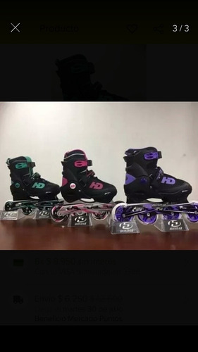 Patines Carrera Hondar Oferta 2 Pares Envio Gratis Todochile