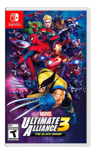 Marvel Ultimate Alliance 3: The Black Order  Marvel Ultimate Alliance Standard Edition Nintendo Switch Físico