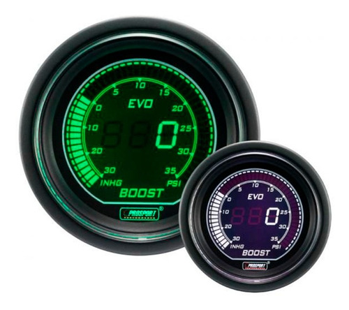 Reloj Presión De Turbo Electrónico 52mm Evo Vb Prosport