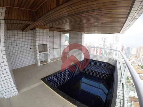 Imagem 15 de 30 de Apartamento Com 4 Dormitórios À Venda, 205 M² Por R$ 1.875.400,00 - Canto Do Forte - Praia Grande/sp - Ap2515