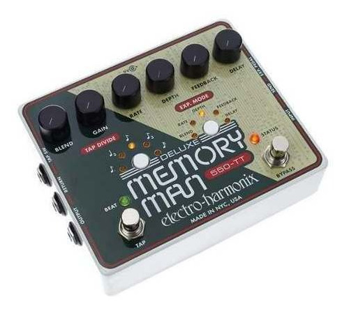 Pedal Delay Analog Electro Harmonix Memory Man 550 Tap Tempo